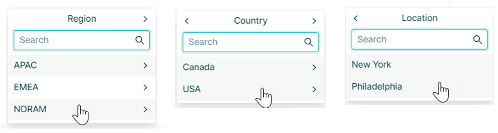 A screenshot of a search box  Description automatically generated